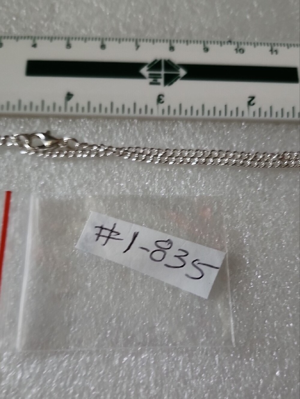 Hand Crafted Silver Tone Cross Bracelet / Anklet - Picture 6 of 6